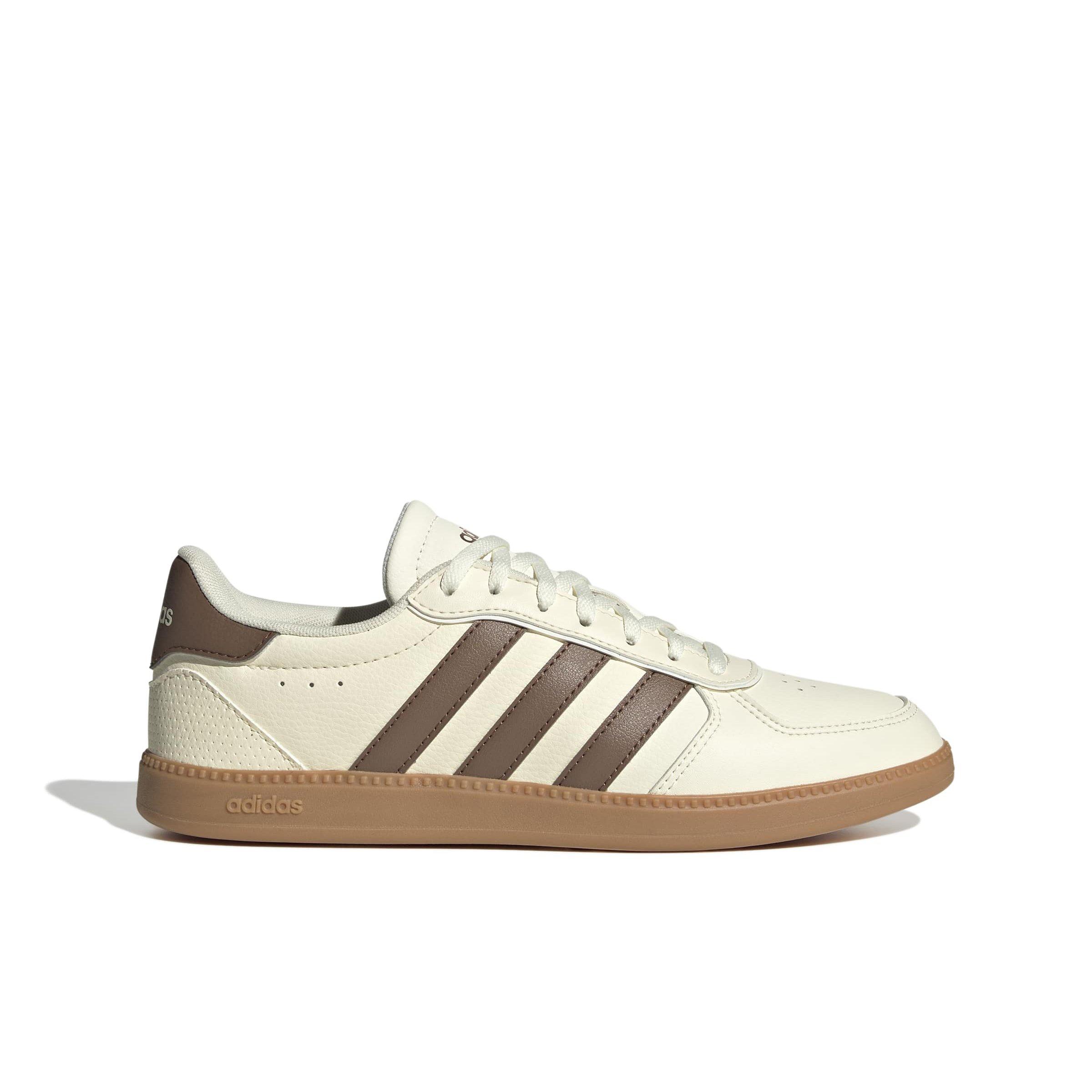 adidas Breaknet Sleek "Cream White/Preloved Brown/Gum 10" Women's Shoe - CREAM/BROWN/GUM
